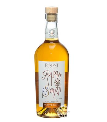 Pisoni Grappa Stravecchia Trentina (, 0,7 Liter) (40 % Vol., hide)