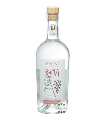 Pisoni Gewürztraminer Grappa (43 % Vol., 0,7 Liter) (43 % Vol., hide)