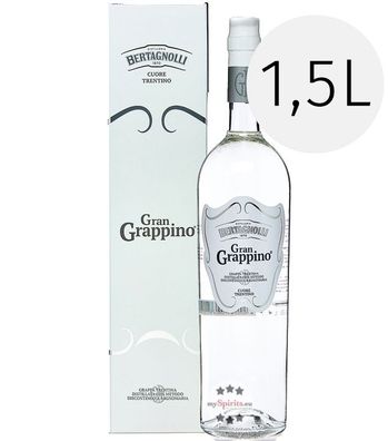 Bertagnolli Gran Grappino Bianco 1,5l (42 % Vol., 1,5 Liter) (42 % Vol., hide)