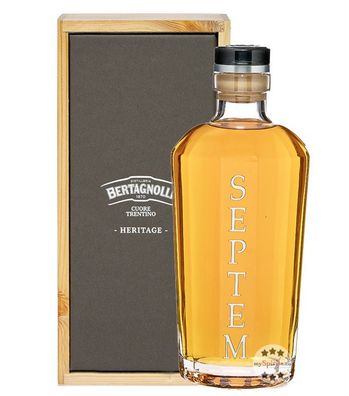 Bertagnolli SEPTEM Grappa Riserva Barrique (43 % Vol., 0,7 Liter) (43 % Vol., hide)