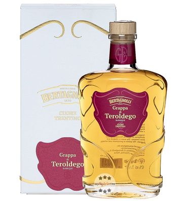 Bertagnolli Grappa di Teroldego Barrique (42 % Vol., 0,7 Liter) (42 % Vol., hide)