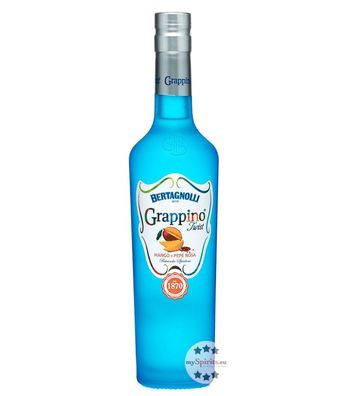 Bertagnolli Grappino Twist Mango & Pepe Rosa (28 % vol, 0,5 Liter) (28 % vol, hide)