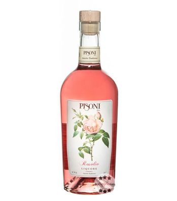 Pisoni Rosolio Rosenlikör (21 % Vol., 0,7 Liter) (21 % Vol., hide)