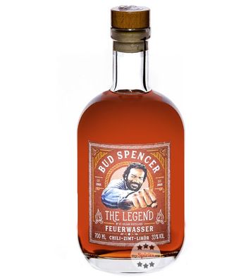 St. Kilian Bud Spencer Feuerwasser Likör (33 % Vol., 0,7 Liter) (33 % Vol., hide)