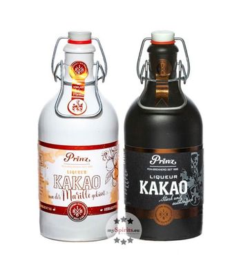 Prinz Set Nobilant Kakao & Nobilady Kakao Marille (17,7 & 37,7 % Vol., 1 Liter)
