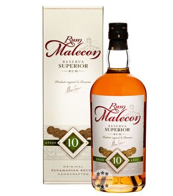 Rum Malecon 10 Jahre Reserva Superior (40 % Vol., 0,7 Liter)