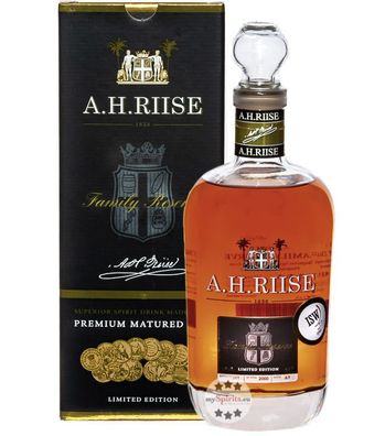 A.H. Riise Family Reserve Solera 1838 (42 % Vol., 0,7 Liter) (42 % Vol., hide)