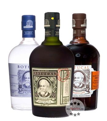 Botucal 3er Set: Reserva Exclusiva, Mantuano, Planas (40 - 47 % Vol., 2,1 Liter)