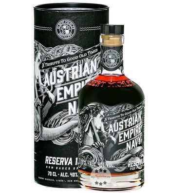 Austrian Empire Navy Reserva 1863 Spirit Drink (, 0,7 Liter) (40 % Vol., hide)