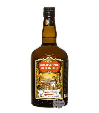 Compagnie des Indes Jamaica Navy Strength Rum (57 % Vol., 0,7 Liter) (57 % Vol., hide