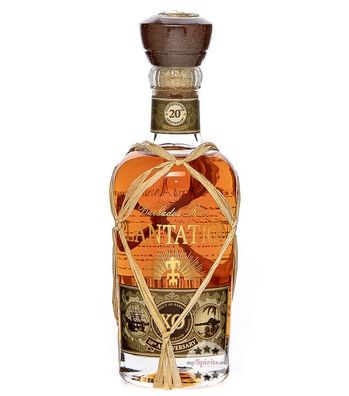 Plantation XO 20th Anniversary Barbados Rum (, 0,35 Liter) (40 % Vol., hide)