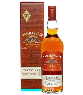 Tamnavulin Sherry Cask Single Malt Scotch Whisky (, 0,7 Liter) (40 % Vol., hide)