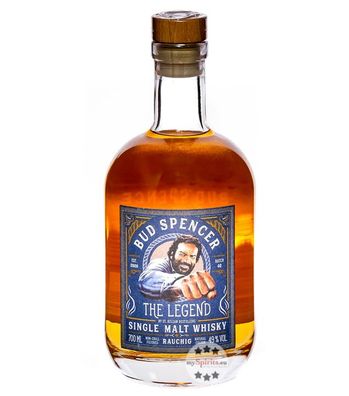 St. Kilian Bud Spencer Whisky The Legend rauchig (49 % Vol., 0,7 Liter) (49 % Vol., h