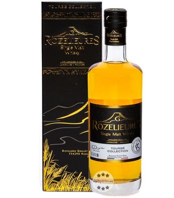 Rozelieures Tourbé Collection Single Malt Whisky (, 0,7 Liter) (40 % Vol., hide)