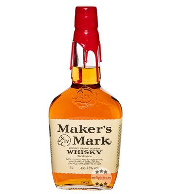 Maker's Mark Whisky Kentucky Straight Bourbon (45 % vol, 1,0 Liter) (45 % vol, hide)