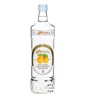 Prinz Williams-Birnen Schnaps (, 1,0 Liter) (40 % Vol., hide)