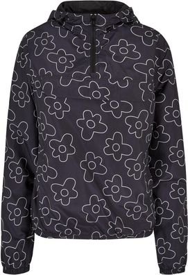 Urban Classics Damen Ladies AOP Pullover Jacket