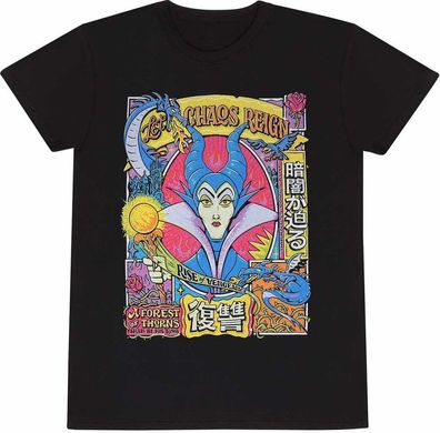 Disney Maleficent - Let Chaos Reign T-Shirt