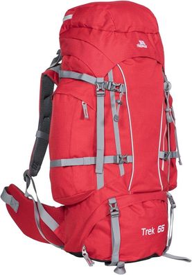 Trespass Rucksäcke Trek 66 - 66 Litres Rucksack Red Tone