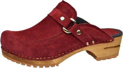 Sanita Damen Clogs Wood-Lissy Open 479140