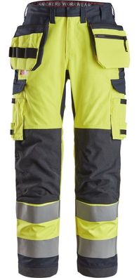 Snickers Workwear ProtecWork Arbeitshose mit Holster- und Beintaschen, Kl. 2 6261