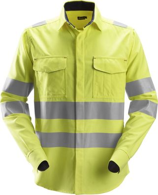 Snickers Workwear ProtecWork High-Vis Arbeitshemd, Kl. 3 8562