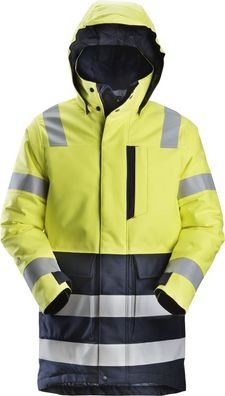 Snickers Workwear ProtecWork High-Vis wärmeiso. Arbeitsparka, Kl. 3 1860