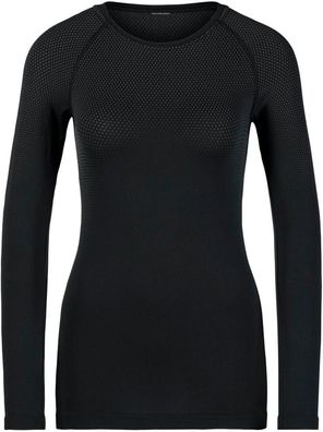 Odlo Damen Bl Top Crew Neck Long-Sleeve Performance Light Eco 188781