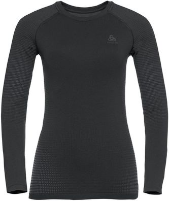 Odlo Damen Bl Top Crew Neck Long-Sleeve Performance Warm Eco 196191