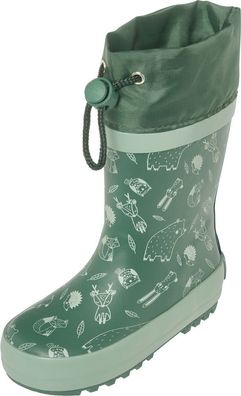 Playshoes Kinder Gummistiefel Waldtiere