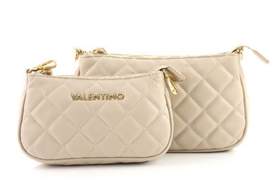 Valentino BAGS Ocarina 2in1 Zip-Crossbody Ecru