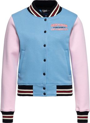 Queen Kerosin Damen College Sweat Jacke "Q High School" QKU44001