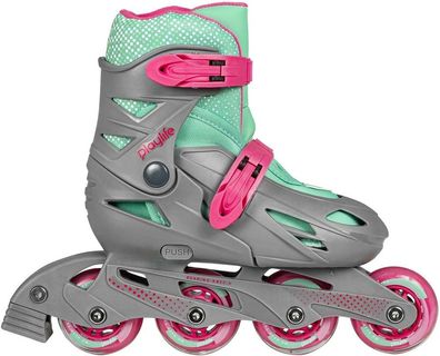 Playlife Mädchen Inliner Kinder Inline Skates Riddler Graphite 174114