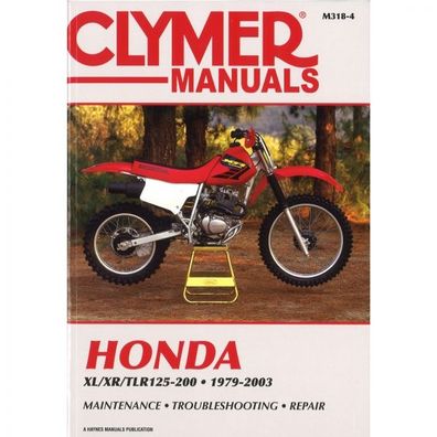 Honda XL XR TLR125-200 (1979-2003) Reparaturanleitung Clymer