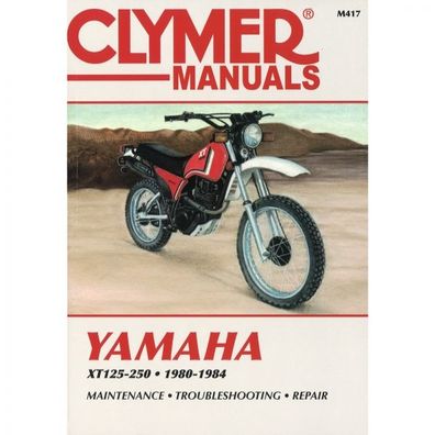 Yamaha XT125-250 (1980-1984) Reparaturanleitung Clymer