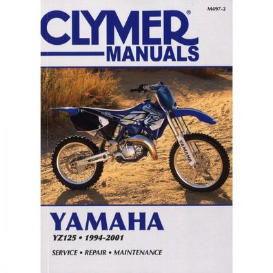 Yamaha YZ125 (1994-2001) Reparaturanleitung Clymer