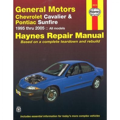 General Motors Chevrolet Cavalier Pontiac Sunfire 1995-2005 Reparaturanleitung