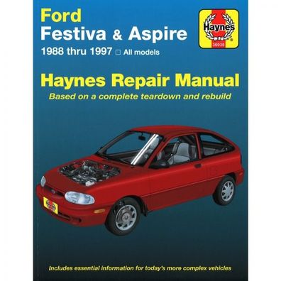 Ford Festiva Aspire 1988-1997 Reparaturanleitung Haynes