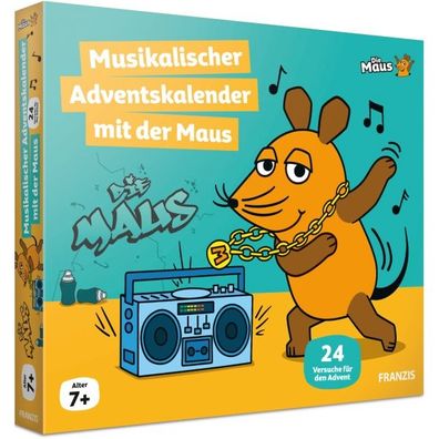 Musikalischer Adventskalender Musik Experimente mit der Maus Franzis Verlag