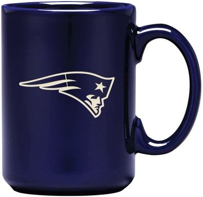 New England Patriots Laser Etched Sand Curved Mug