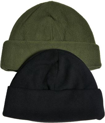 Urban Classics Mütze Fleece Beanie 2-Pack