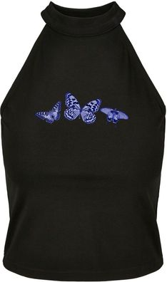 Days Beyond Damen Butterfly Turtleneck Short Top