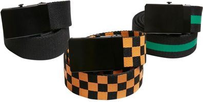 Urban Classics Kinder Gürtel Belts Trio Kids