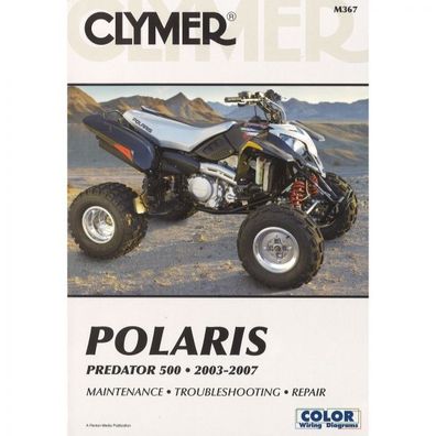 Polaris Predator 500 (2003-2007) Quad Reparaturanleitung Clymer