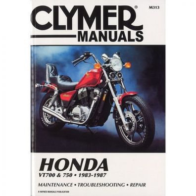 Honda VT700 750 (1983-1987) Reparaturanleitung Clymer