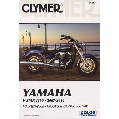 Yamaha V-STAR 1300 (2007-2010) Reparaturanleitung Clymer