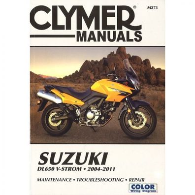 Suzuki DL650 V-Strom (2004-2011) Reparaturanleitung Clymer