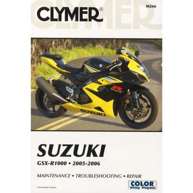 Suzuki GSX-R1000 (2005-2006) Reparaturanleitung Clymer