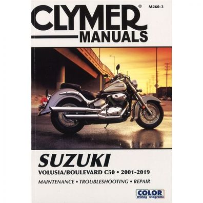 Suzuki Volusia Boulevard C50 (2001-2019) Reparaturanleitung Clymer