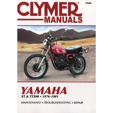 Yamaha XT & TT500 (1976-1981) Reparaturanleitung Clymer